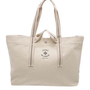 🆕️ Tory Burch Beige Canvas Tote